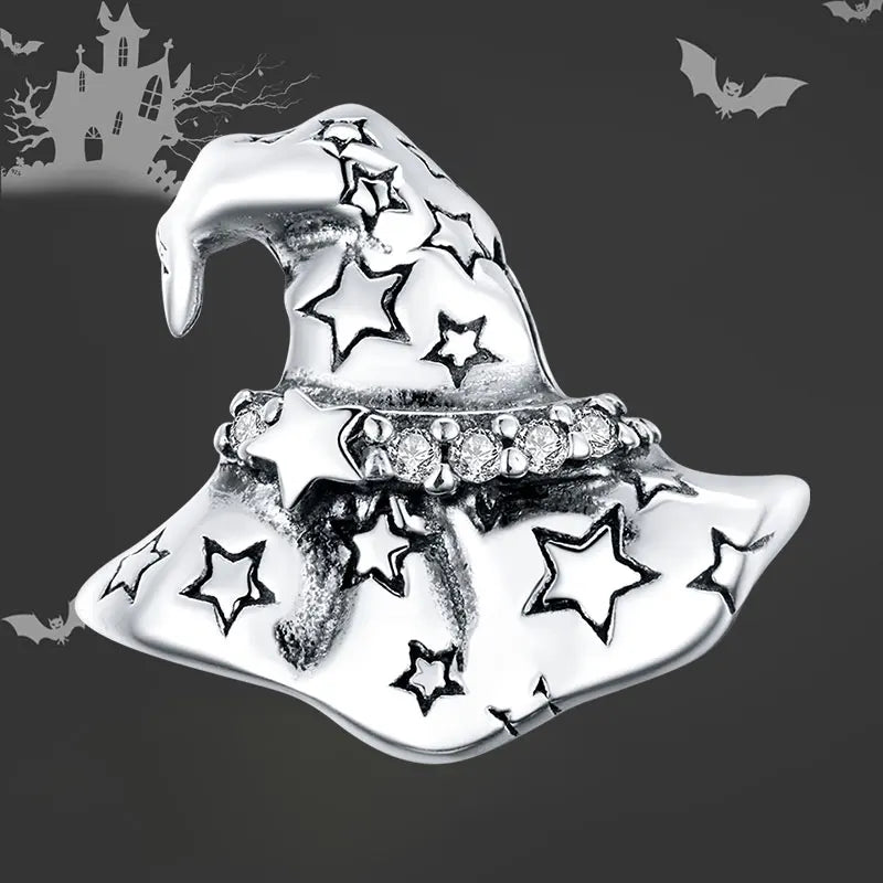 Charm Pendente Halloween in Argento Sterling 925 per Donna DIY SCC1617