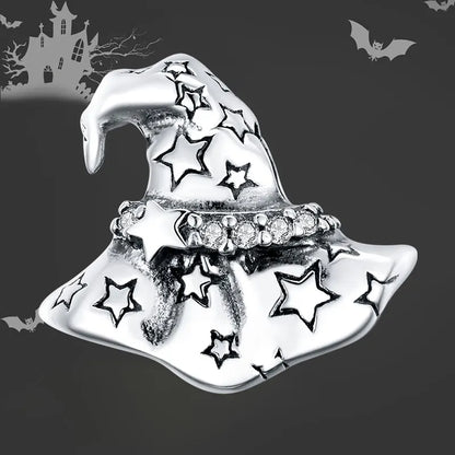 Charm Pendente Halloween in Argento Sterling 925 per Donna DIY SCC1617