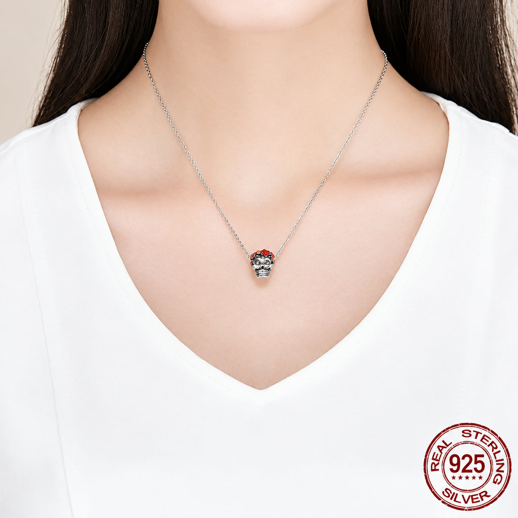 Charm Pendente Halloween in Argento Sterling 925 per Donna DIY SCC1617