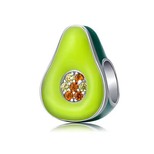 Charm Avocado con perline